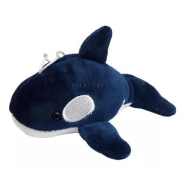 Imagem de Mini Baleia Orca De Pelúcia - Animais Marinho, Do Mar - Unidade - PELU