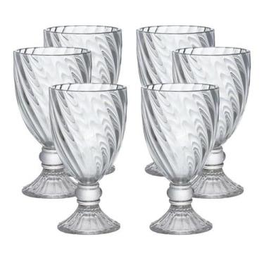 Imagem de Conjunto de 6 Taças Elysée para Água e Vinho Transparente 325ml TCVN02