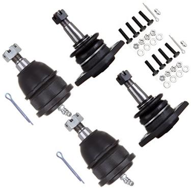 Imagem de SCITOO Conjunto de kit de suspensão de 4 peças para Buick Apollo GS 350 GS 400 GS 455 Skylark para Chevy Camaro para Chevy II El Camino Monte Carlo Nova para GMC Sprint para Oldsmobile para junta
