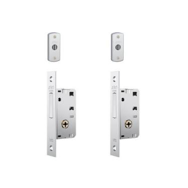 Imagem de Fechadura Tetra 1003 (Par) Esp. Inox Stam