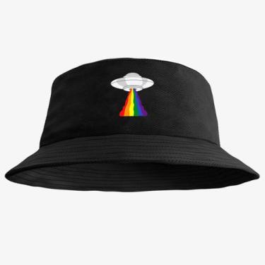 Imagem de Chapéu Bucket Hat Estampado Nave ET - MP Moda Masculina, Único, Preto