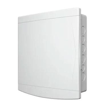 Imagem de Quadro distribuição embutir 18/24 disjuntores c/barr. tigre