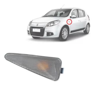 Imagem de Lanterna Lateral Paralama Pisca Seta Esquerdo Sandero 2008 2009 2010 2