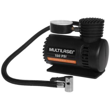 Imagem de Compressor de Ar + 3 Adaptadores 12 Volts - Multilaser AU601
