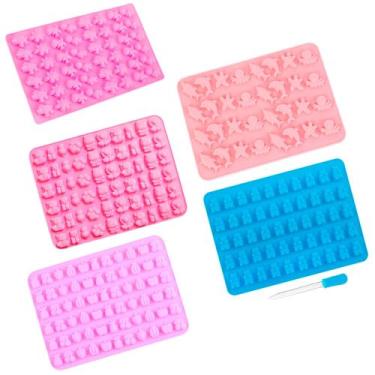 Imagem de Molde Silicone Urso Dinossauro Animais Frutinhas Mar Gummy - Things Ne