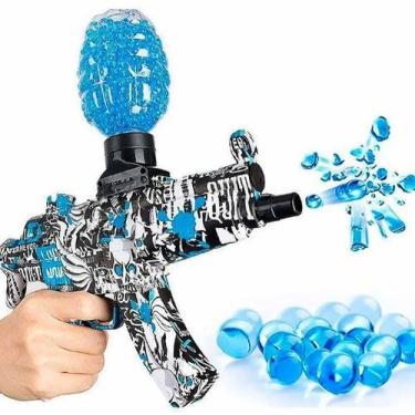 Imagem de Lançador de Bolinhas de Gel Automático com Óculos e 5000 Munições - Ve