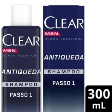 Imagem de Shampoo Clear Men Antiqueda Passo 1 300ml - Unilever