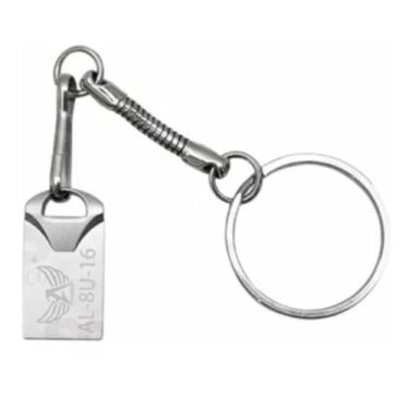 Imagem de Pendrive Chaveiro Mini 16gb Altomex Al8u8 Cor Prateado