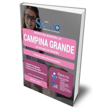 Imagem de Apostila Prefeitura de Campina Grande - PB - Psicólogo Educacional