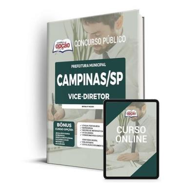 Imagem de Apostila Prefeitura de Campinas - SP - Vice-Diretor