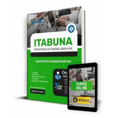 Imagem de Apostila Prefeitura de Itabuna - BA - Assistente Administrativo