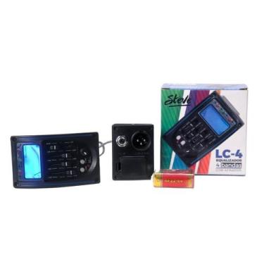 Imagem de Equalizador de 4 bandas completo com afinador - STEVE