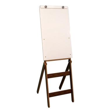 Imagem de Flip Chart Quadro Branco Fit 54x90cm de Madeira MDF