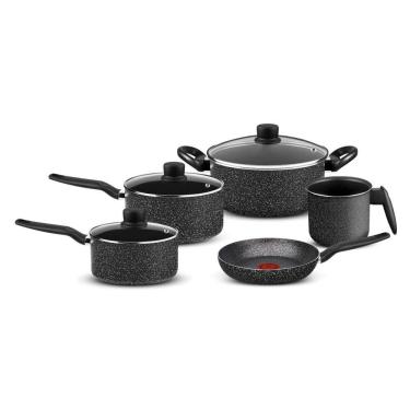 Imagem de Jogo de Panelas Rochedo Stone Pro 5 peças