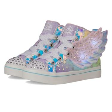 Imagem de Skechers Tênis feminino TWI-Lites 2.0-Dreamy Wings 314392l (criança pequena), Lavanda/Multi, 12 Little Kid