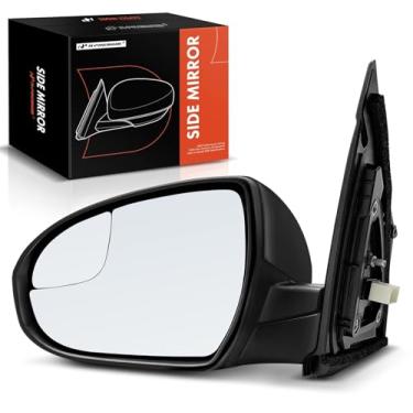 Imagem de A-Premium Espelho retrovisor elétrico lateral do motorista - compatível com Hyundai Tucson 2016 2017 2018 - Espelho retrovisor externo externo dobrável manual aquecido - Substituição # 87610D3410