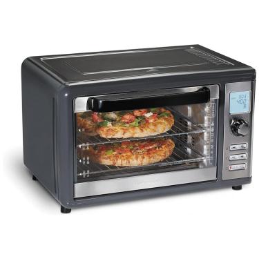 Imagem de Forno Elétrico de Bancada com Grande Capacidade para até 2 Pizzas, 110V 1800W, Hamilton Beach
