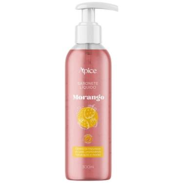 Imagem de Sabonete Liquido Corporal Morango Apice Apse Hidratação Corpo Banho Pr