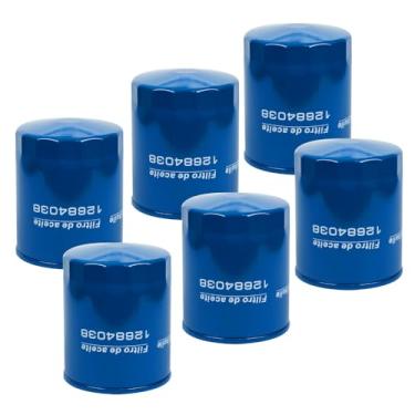 Imagem de Filtro de óleo PF26 serve para 2020-2024 chevy Silverado/GMC Sierra 2500HD 3500 HD 6.6L Duramax motor diesel substituição WL10454 PF26F 19419485 12684038 (conjunto de 6)