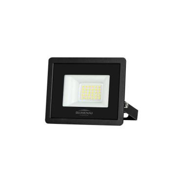 Imagem de Refletor Blumenau Led Tech Pro 30w Preto Bivolt 6500k Luz Branca