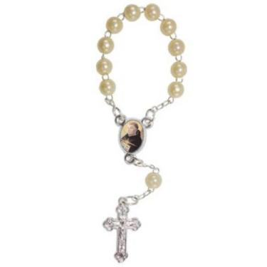 Imagem de  40 Mini Terço com Foto São Tomás de Aquino - SJO Artigos Religiosos, 