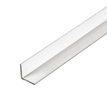 Imagem de Outwater Plastics 520-CL molde de ângulo de perna de plástico transparente de 1,27 cm x 1,27 cm x 0,047 cm (0,047) de plástico transparente com butirato de 0,96 cm de comprimento (pacote com 4)