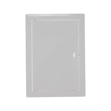Imagem de Vent Systems Painel de acesso de metal de 20 x 30 cm - Portas de fácil acesso - Painel de acesso para drywall, parede e teto elétrica e tampa de porta de serviço de encanamento