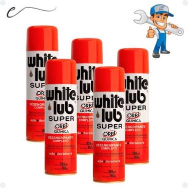 Imagem de Desengripante Antiferrugen Óleo Lubrificante Spray 300ml 5un - Orbi