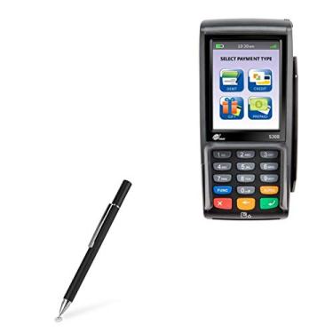 Imagem de BoxWave Caneta Stylus compatível com Pax S300 - Caneta Stylus capacitiva FineTouch, caneta Stylus super precisa - Preto