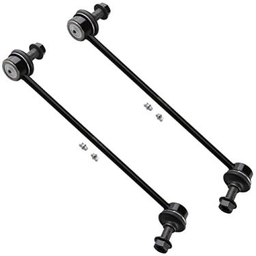 Imagem de SCITOO 2 peças de elos de extremidade da barra oscilante dianteira adequados para Hyundai Accent Elantra Elantra Coupe Elantra GT Tucson para Veloster para Kia Forte Koup Forte5 Rio Soul Soul EV para