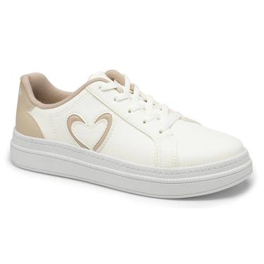 Imagem de Tênis Casual Mississipi ME521 Feminino - Branco