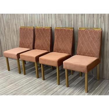 Imagem de Conjunto 4 Cadeiras de Jantar Terracota 12 Virgínia - Alpoim