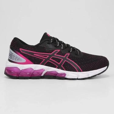 Imagem de Tênis Asics Gel Quantum 180 Fly Feminino - Preto+Rosa