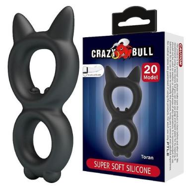 Imagem de Anel Peniano Duplo Toran Crazy Bull 1,0cm x 9,3cm