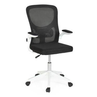 Imagem de Cadeira de Escritório Mônaco Base Giratória - Preto - Magazine Decor