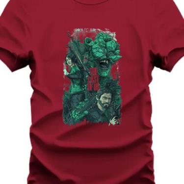 Imagem de Camiseta Personaliza The Last Off Us Top - Hard seven, Vermelho, M