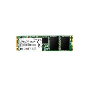 Imagem de Transcend SSD M.2 2280 SATA III de 256 GB com cache Dram, até 530 MB/s, compatível com Ultrabook laptop, PC, desktop, unidade de estado sólido interna 3D TLC NAND, correção de erro LDPC ECC, chave B+M