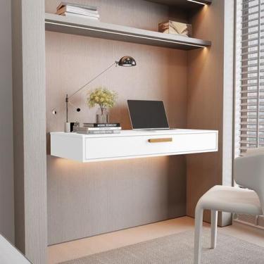 Imagem de Escrivaninha ou Aparador Suspensa Multiuso 1 Porta Sabrina - Cores - M