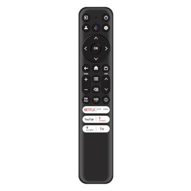 Imagem de Controle remoto de substituição compatível com TCL Google TV Q550G Q650G Q670G Q750G QM850G S370G S450G S470G S550G 65QM850G 75QM850G 85QM850G 98QM850G 75Q650G 65Q65 Smart TVs 0G 85Q650G FHD HDR UHD