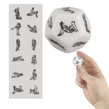 Imagem de Dado Erotico 12 Poses Tarefa Jogo Das Posiçoes Casal Sexo Se