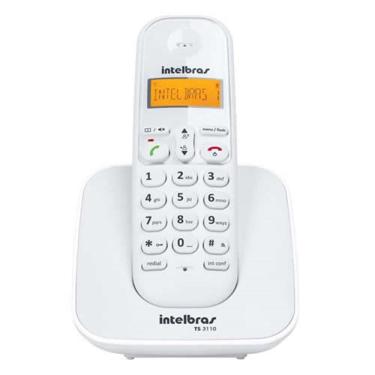 Imagem de Telefone Intelbras Sem Fio Ts3110 Branco - 4123010