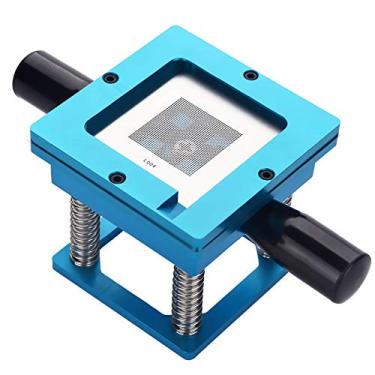 Imagem de Estação de Re -bola de BGA, Estrutura de Liga de Alumínio, Design de Ranhura, Compatível Com Vários Estênceis, Tamanho de Chip BGA de até 50 * 50mm, para Retrabalho de Solda, Com