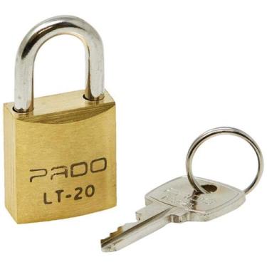 Imagem de Cadeado Tradicional de Latão 20mm LT-20 51000026 Blister Pado - 000084