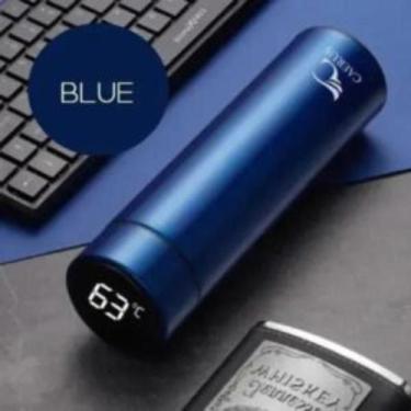 Imagem de Garrafa Térmica Smart com Display LED 500ml - CAERUS,  AZUL