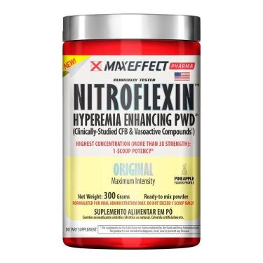 Imagem de Pré-Treino Nitroflexin 300g Abacaxi MaxEffect Pharma