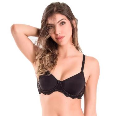 Imagem de Sutiã Duloren 131.206 Taça B Sem Bojo Microfibra Dupla, 48 (EG), Beige