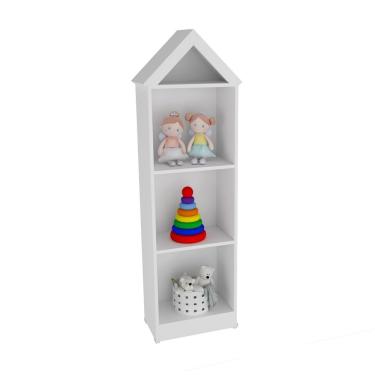 Imagem de Casinha Organizadora De Brinquedos Infantil Amanda 100% Mdf