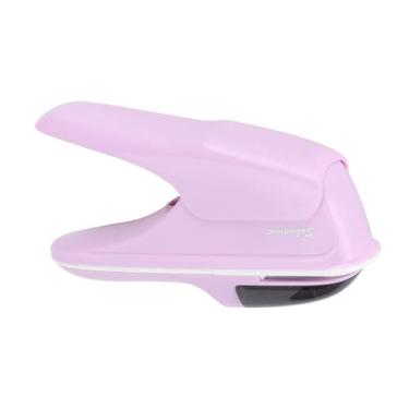 Imagem de Tbest Staplel Stapleler Manual Manual Grampeador Grampeamento Grampeamento e Grampeador de Papel de Papel, Abs Sem Grampo Staple e Ferramenta Encadernação (Roxo)
