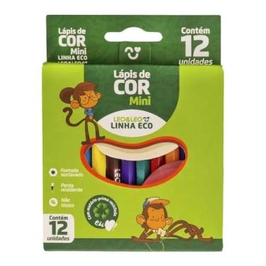 Imagem de LAPIS DE COR ECO MINI SEXTAVADO 12 CORES CAIXA