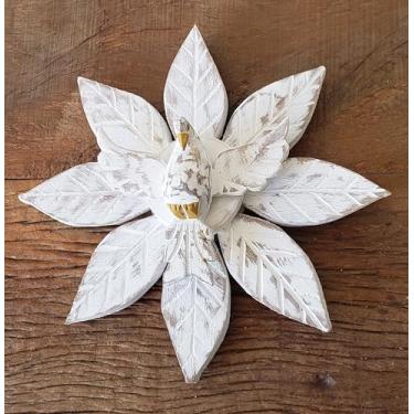 Imagem de Divino Espírito Santo em Madeira 23 cm